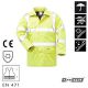 Warnschutz Parker fluoreszierend gelb  EN 471  Gr.M im Onlineshop f�r Warnschutzbekleidung